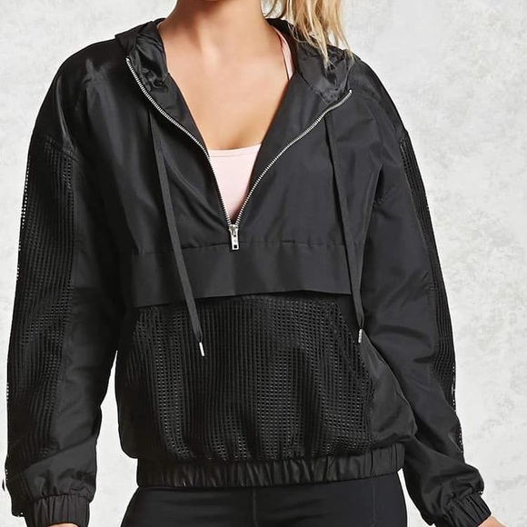 quarter zip rain jacket womens